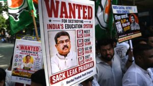 India’s education minister quits in major win for youth protesters