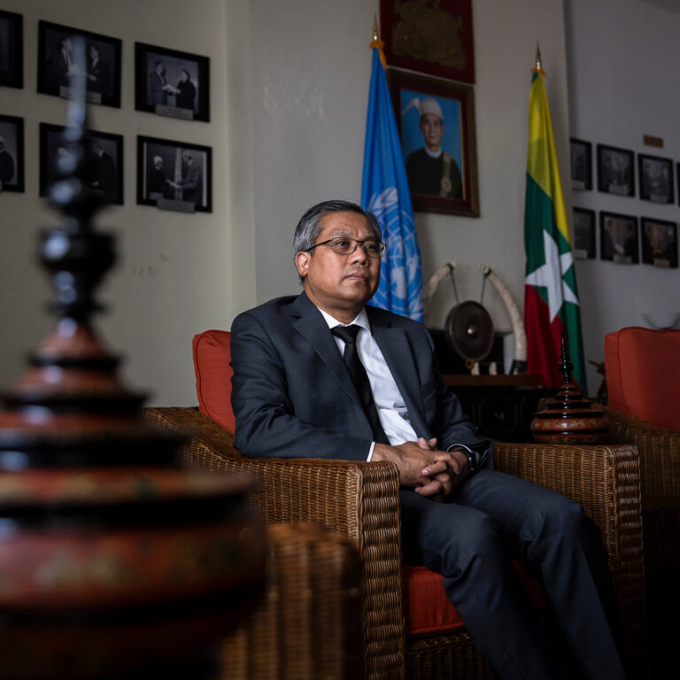 A Diplomat From Myanmar Refuses to Give Up New York City Post