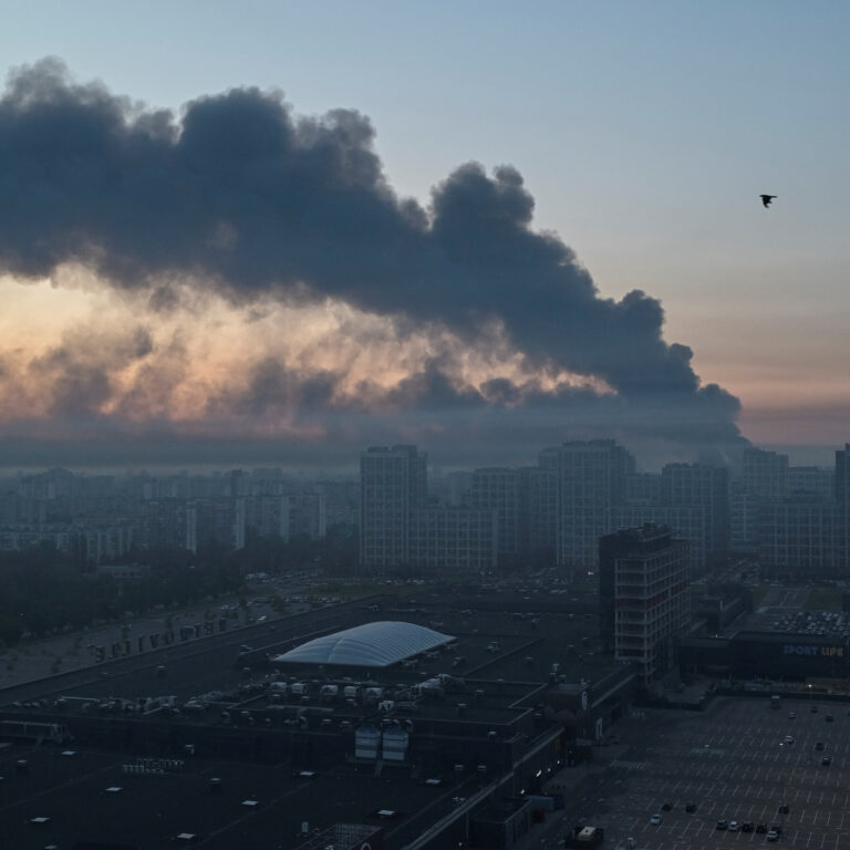 Russia Hammers Ukraine’s Capital in Deadly Attacks