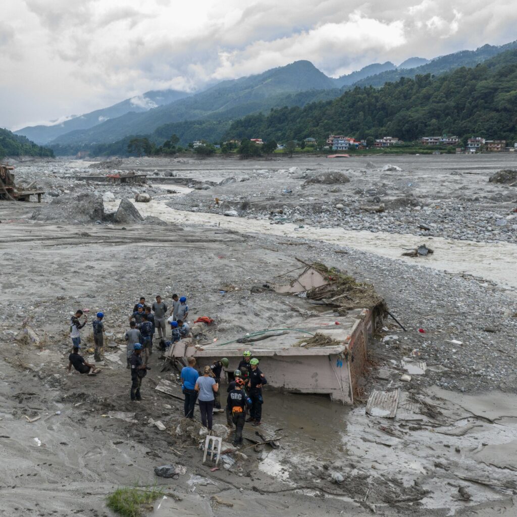 Nepal Floods Buried a House. The Woman Inside Was Still Alive.