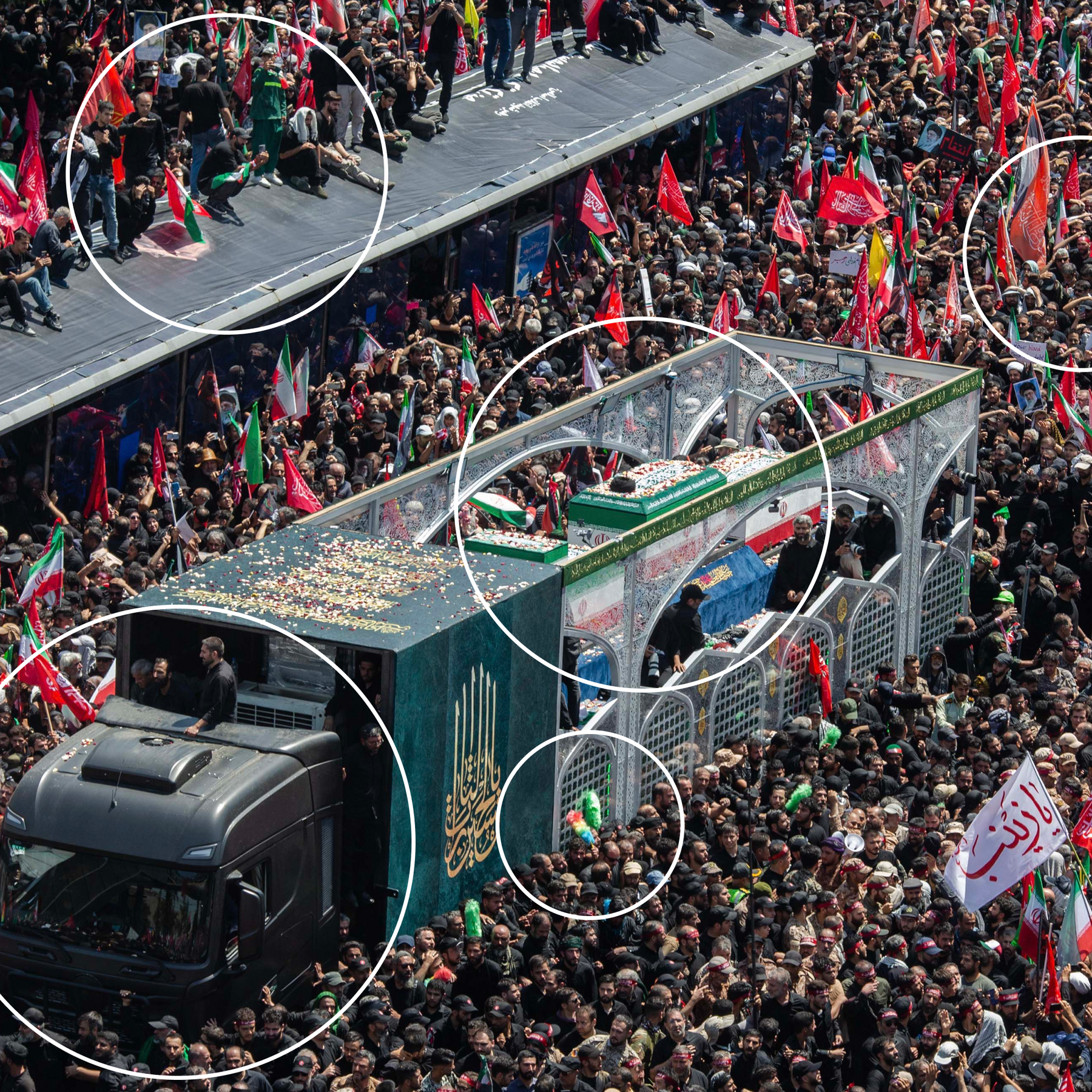 A Supreme Leader’s Final Crowds