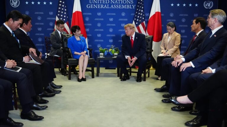 Japan says Trump voiced concern over weak yen in summit with PM Takaichi