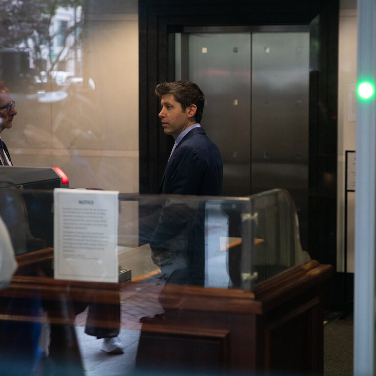 This is Sam Altman’s first time testifying in court.