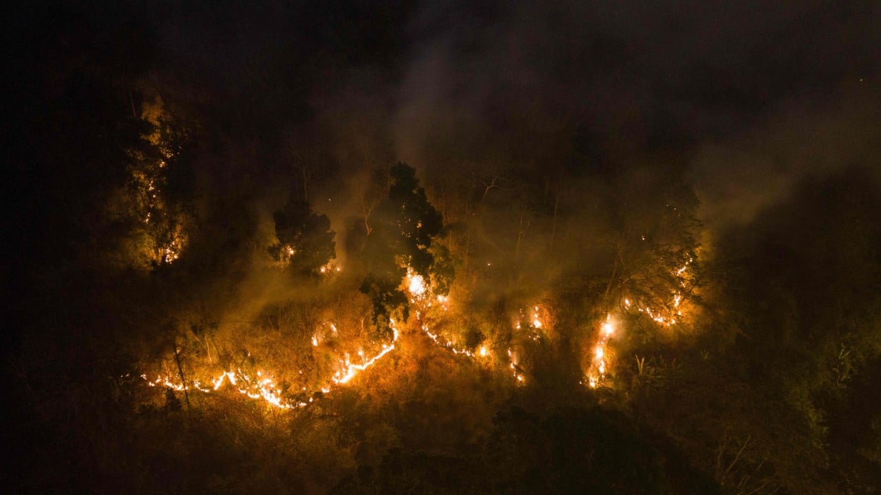 ‘Worst I’ve seen’: forest fires rage across Thailand, Mekong region