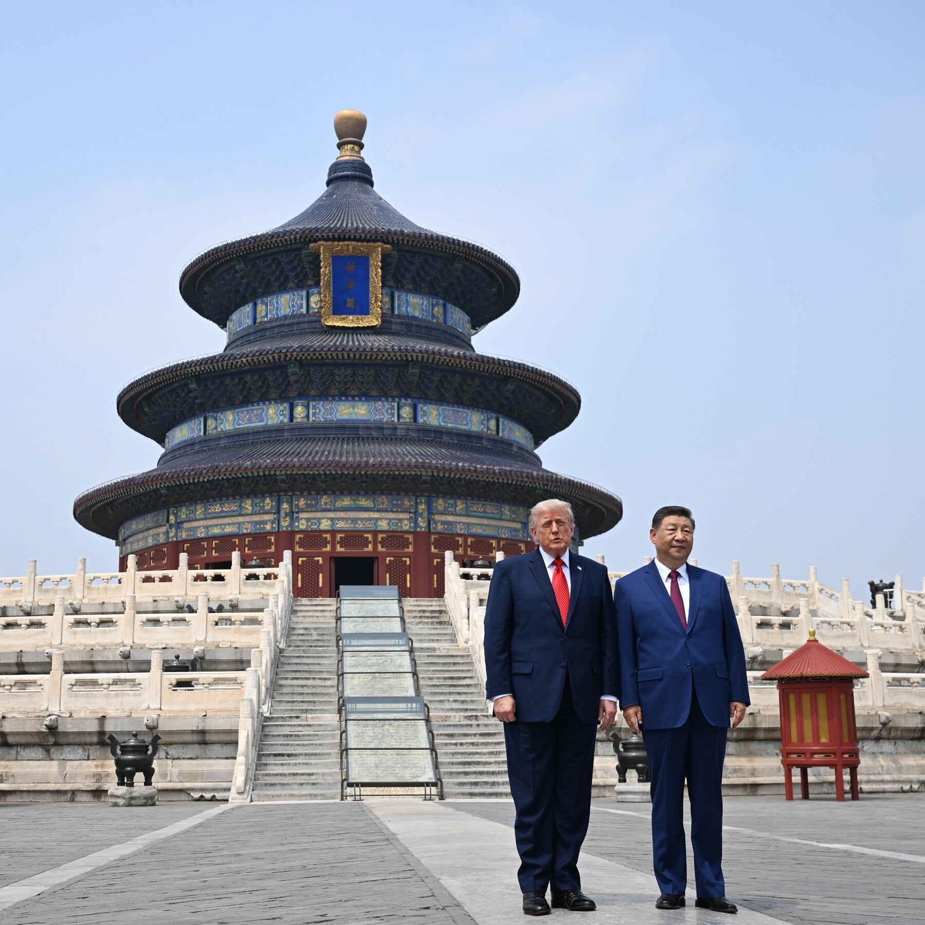 In Photos and Video: President Trump Goes to China
