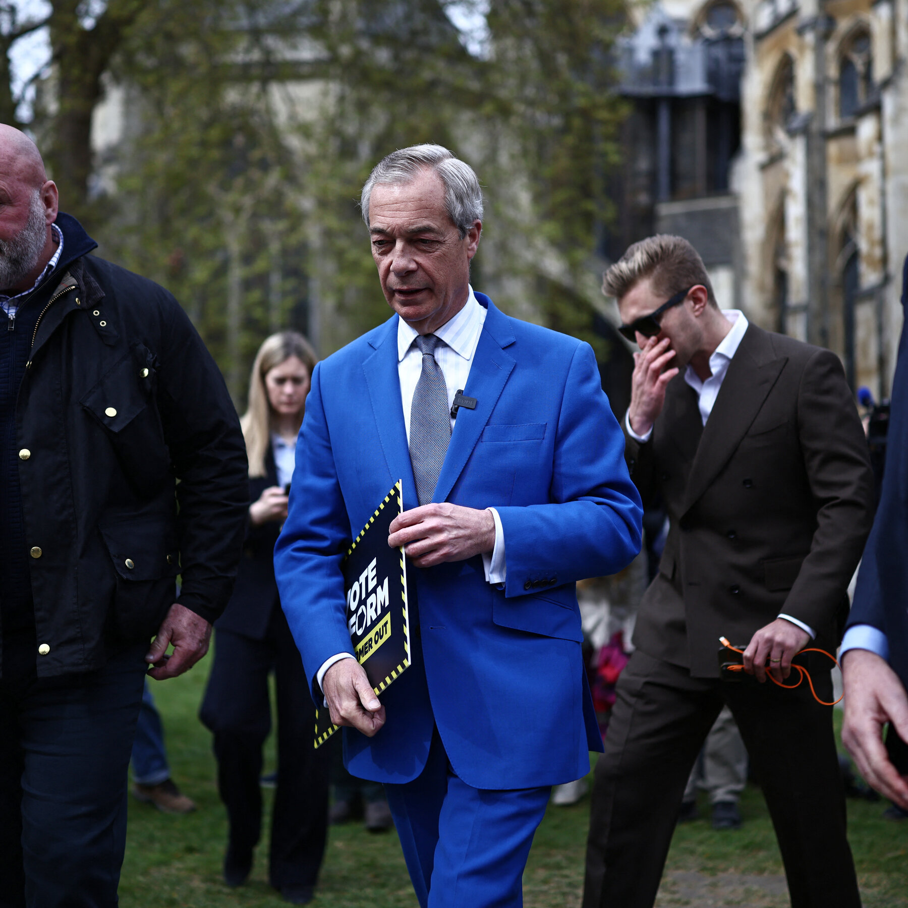 Nigel Farage, Leader of Reform UK, Says £5 Million Gift Was ‘Reward’ for Brexit