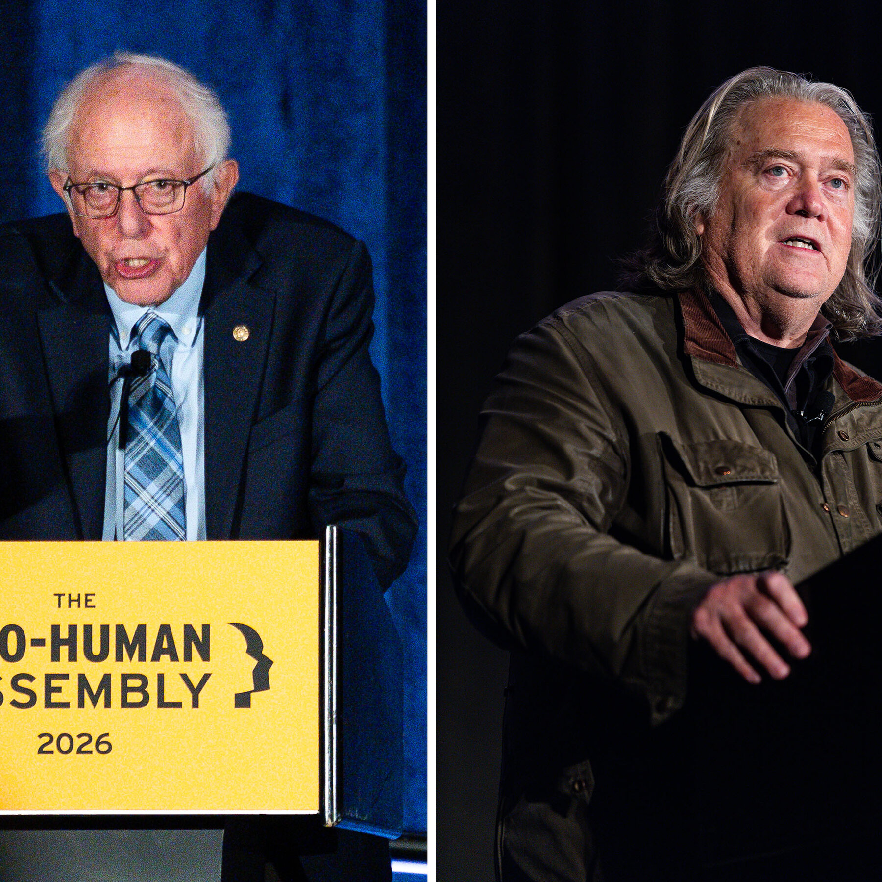 Steve Bannon and Bernie Sanders Condemn Tech ‘Oligarchs’ and Demand A.I. Reforms