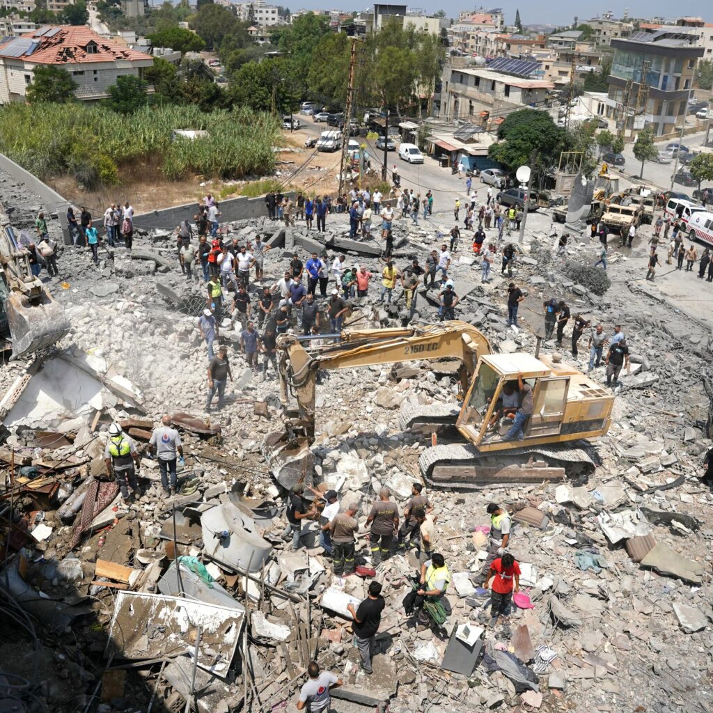 Israeli Strikes in Lebanon Kill 11, Health Officials Say