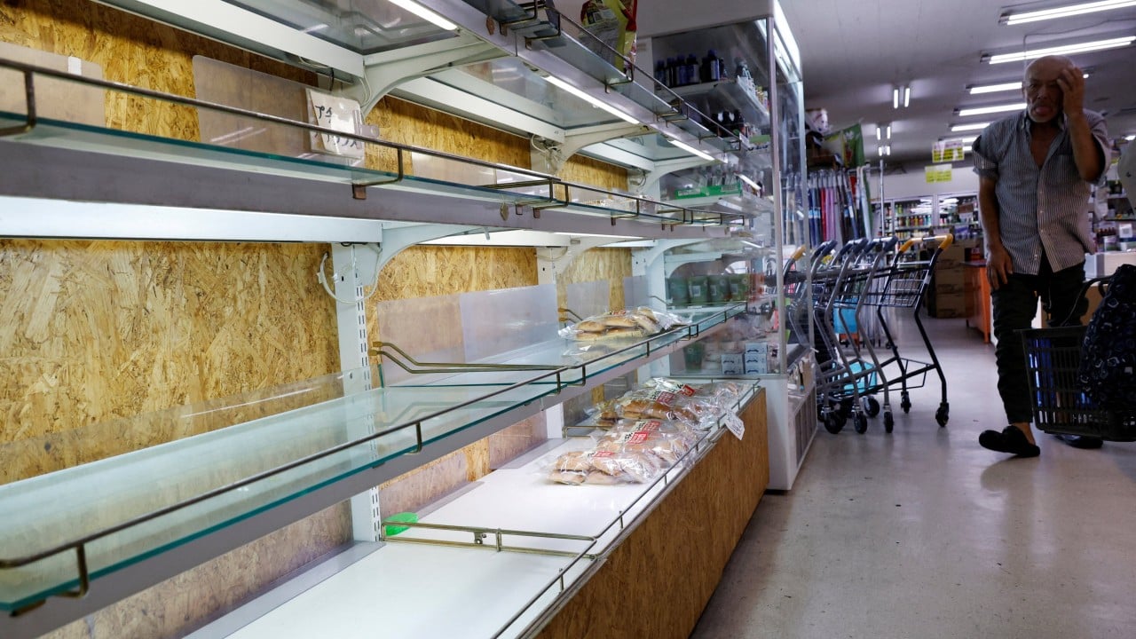 Super Typhoon Bavi nears Japan’s Okinawa, flights axed and noodle shelves emptied