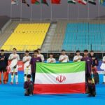 پیروزی تیم هاکی چمن نوجوانان پسر ایران در اولین تجربه بین‌المللی
