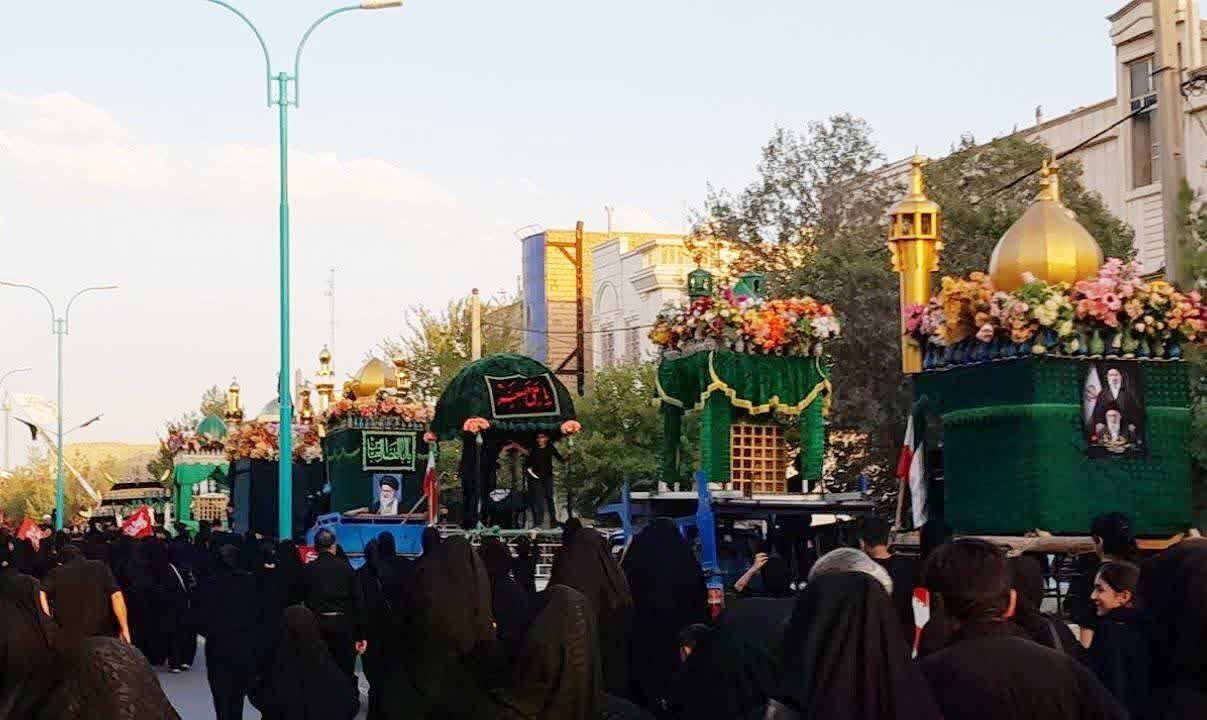 فیلم/ عزاداری سنتی عصر اربعین در شاهدیه یزد