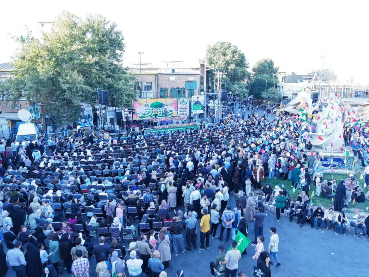 حماسه وحدت در قلب کردستان، سنندج غرق در شور "مهمانی امت احمد(ص)"
