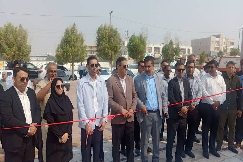 بهره‌برداری و کلنگ زنی ۵ پروژه عمرانی و خدماتی در بندرلنگه