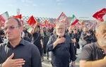 خواهرزاده سیدمحمد خاتمی در مراسم تشییع رهبر شهید +عکس