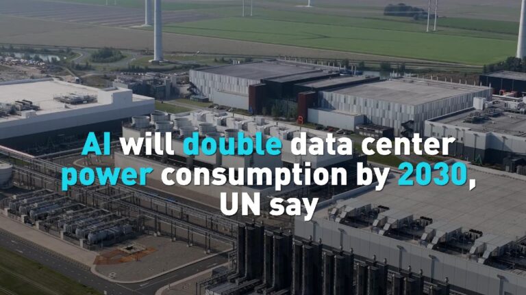 AI will double data center power consumption by 2030, UN says