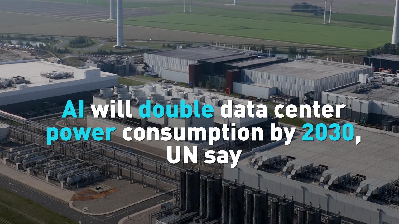 AI will double data center power consumption by 2030, UN says