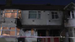 Man arrested travelling to France after London fire left one dead and eight injured
