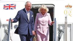 In pictures: King Charles and Queen Camilla begin US state visit