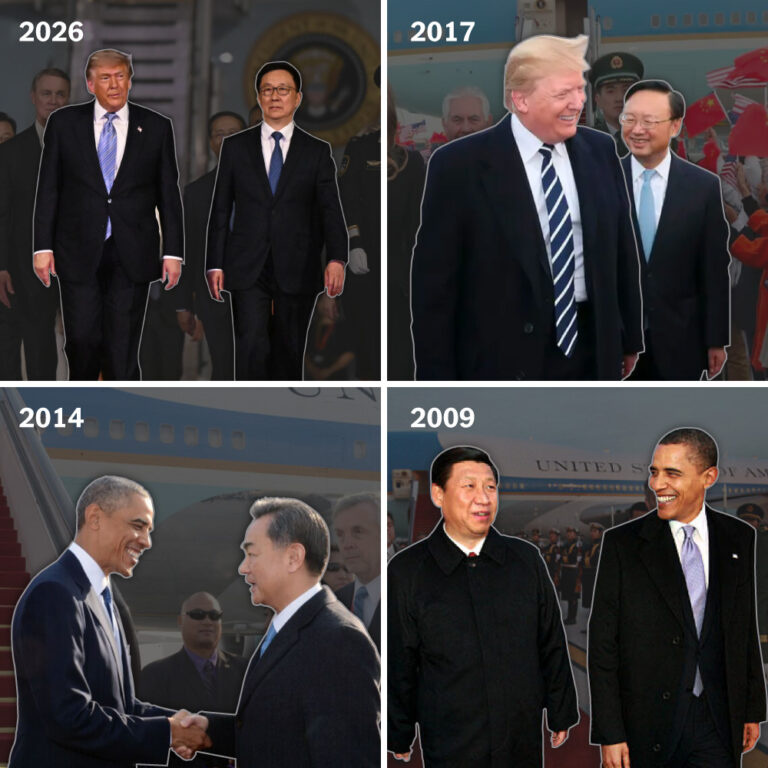 How China Sent a Message to Trump on His Arrival