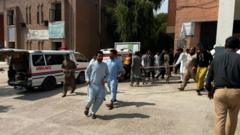ده‌ها کشته در انفجار مسجد در داخل مقر قدیمی پلیس در پاکستان