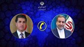 تماس تلفنی رئیس اقلیم کردستان عراق با وزیر خارجه کشورمان