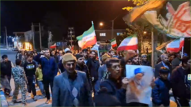 حال و هوای مردم انقلابی نردین در قاب دوربین شهروندخبرنگار