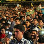 عشق و ارادت خالصانه مردم یزد به ساحت مقدس امام مهربانی‌ها