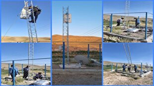 بهره‌مندی روستای چاده قاین از پوشش کامل شبکه‌های صدا و سیما