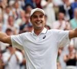 Britain's Arthur Fery reaches Wimbledon quarter-finals in history-making match