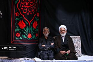آخرین شب مراسم عزاداری حضرت اباعبدالله الحسین(ع) در جوار محل شهادت قائد شهید انقلاب اسلامی