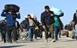 شمار زیادی از اتباع افغانستانی وارد کشور می شوند