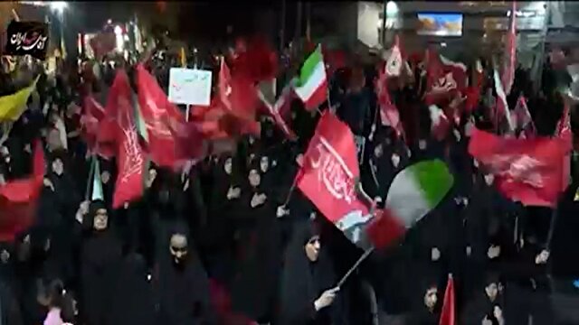 پاسداشت رهبر مقاومت در شب‌های ایستادگی + فیلم