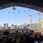حال و هوای حزن انگیز شهر بانوی کرامت در سوگ رحلت پیامبر مهر و رحمت و شهادت کریم اهل بیت (ع)+فیلم