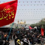 از سینه‌زنی سنتی تا خدمت بی‌منت/میزبانی ۲۰ موکب یزدی از زائران در جوار حرم رضوی+ فیلم