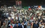 حماسه‌خوانی کربلایی محسن محمدی‌پناه در موج ۱۶۸ سنگر خیابان انقلاب + فیلم