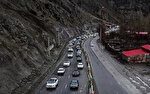 ترافیک پرحجم در ورودی‌های مازندران