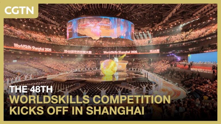 The 48th WorldSkills Competition kicks off in Shanghai
