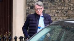 Key questions facing government over Mandelson checks