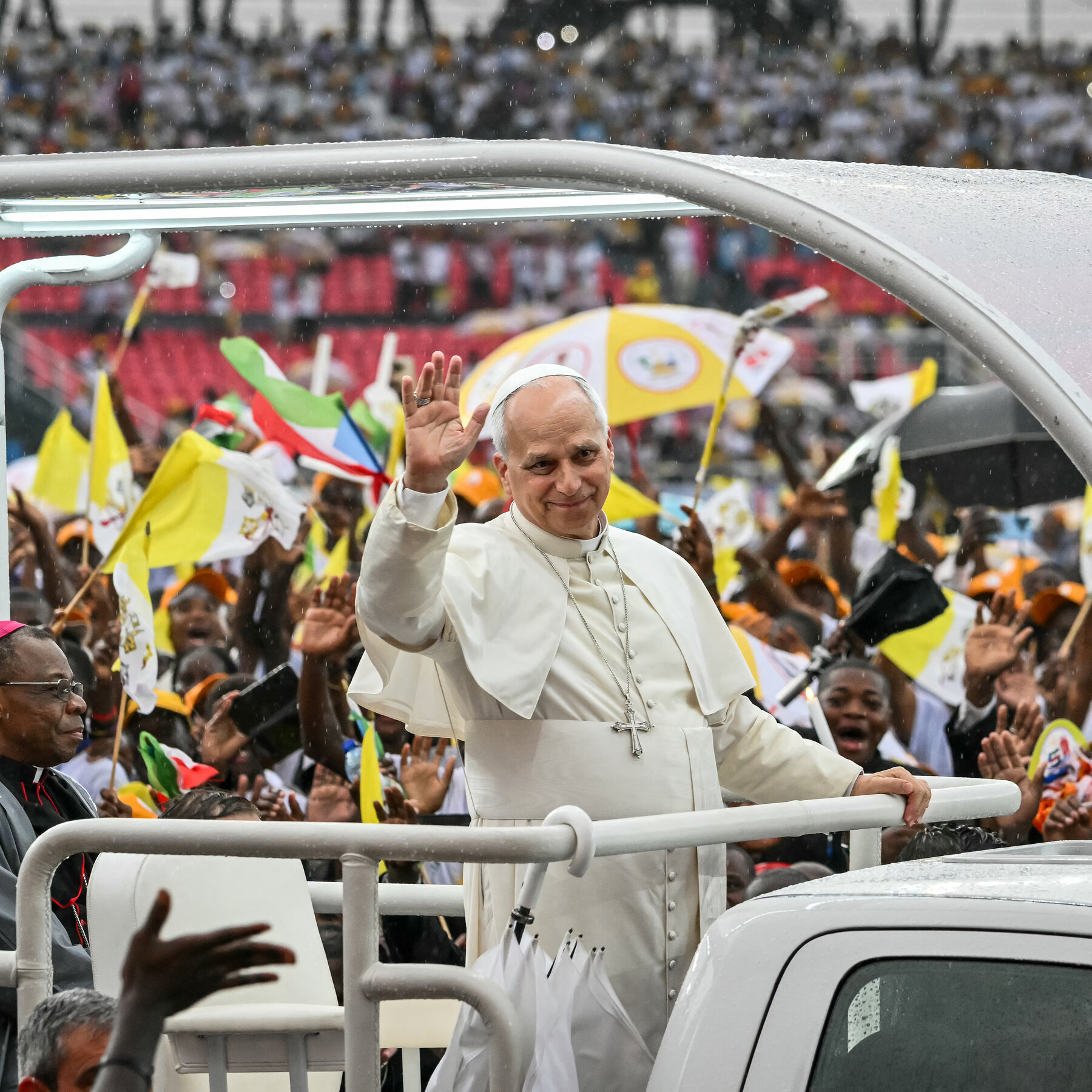 Touring Africa, Pope Leo Raised His Voice, but Didn’t Like the Echo