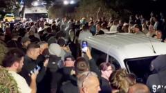 Watch: Anti-migrant boat protesters block roads in Portsmouth