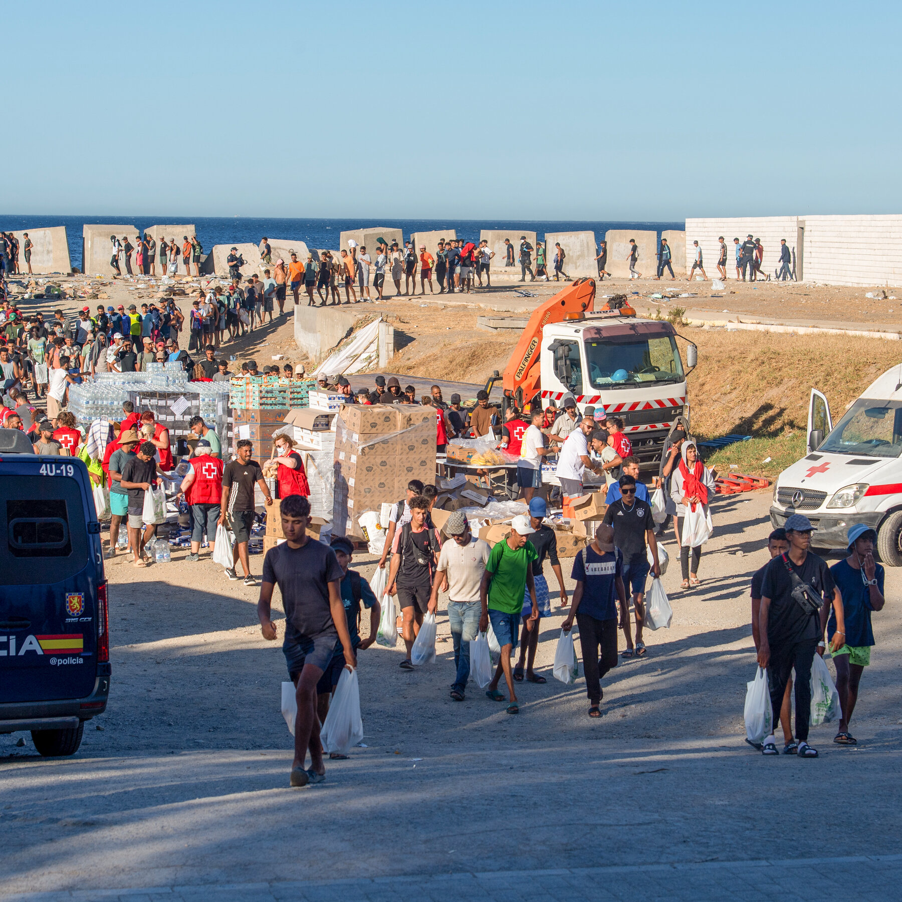 Spanish Leader Says 5,000 Migrants Are Still in Ceuta, Weeks After Border Surge