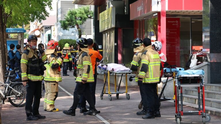 South Korea shopping centre stabbing leaves 8 injured