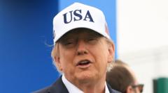 Trump says he will remove all Irish whiskey tariffs as he ends two-day visit
