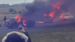 Disorder at balloon release for man who died in A66 car crash 'put lives at risk', MP says