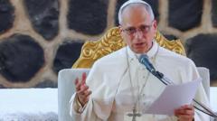 Pope criticises 'tyrants' who spend billions on wars after Trump spat