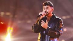 Israel's Eurovision contestant 'shocked' by protests during semi-final show