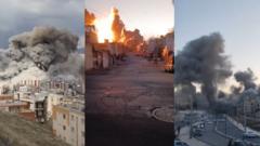 سنندج زیر آتش؛ نابودی گسترده پایگاه‌های نظامی و امنیتی در حملات آمریکا و اسرائیل