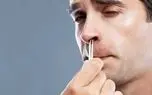 چرا نباید موهای بینی را با موچین یا موم بکنیم؟