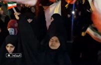 اجتماع ۱۲۶ مردم شهرستان‌های استان تهران برای وداع با رهبر شهید