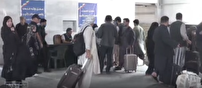 ورود میهمانان افغانستانی بدرقه آقای  شهید امت از مرز دوغارون تایباد